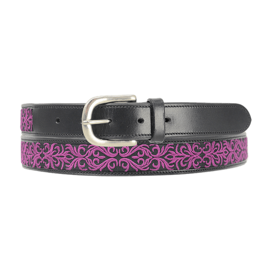 Hy Meydan Leather Belt - Fuchsia
