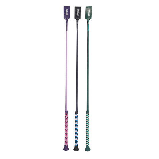 HySCHOOL Cord Handle Riding Whip - 26"