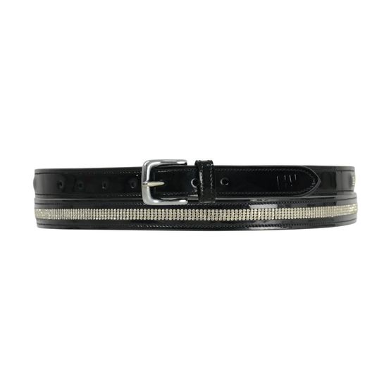 Hy Patent 4 Row Diamond Belt - Black