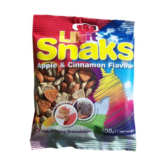 Likit Snaks (Box of 20) - Apple &amp; Cinnamon - 100g