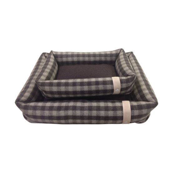 Companion Country Snuggle Dog Bed - Chocolate Check