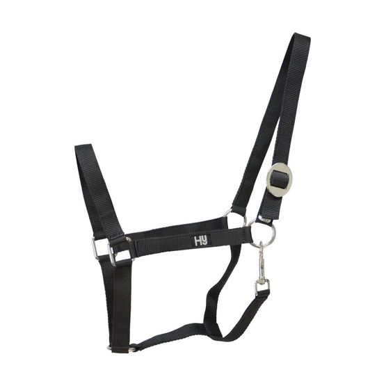 Hy Essential Economy Head Collar - Black - Cob