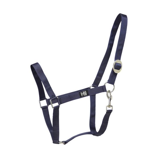 Hy Essential Economy Head Collar - Navy - Pony