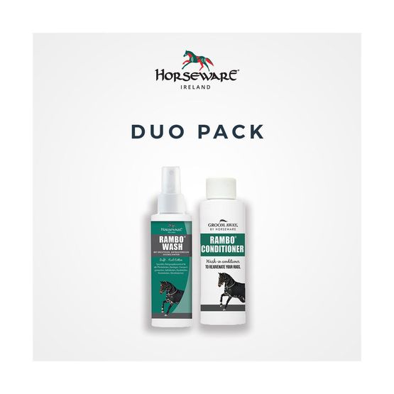 Groom Away Rambo Rug Wash &amp; Conditioner Duo Pack - 2 x 250ml