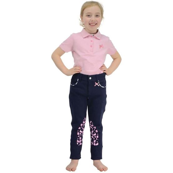 Molly Moo Polo Shirt by Little Rider - Sachet Pink
