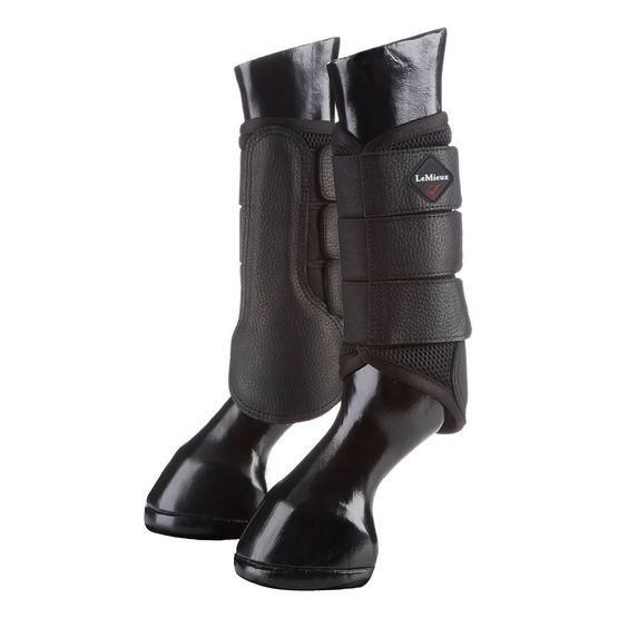 LeMieux ProSport Mesh Brushing Boots - Black - Small