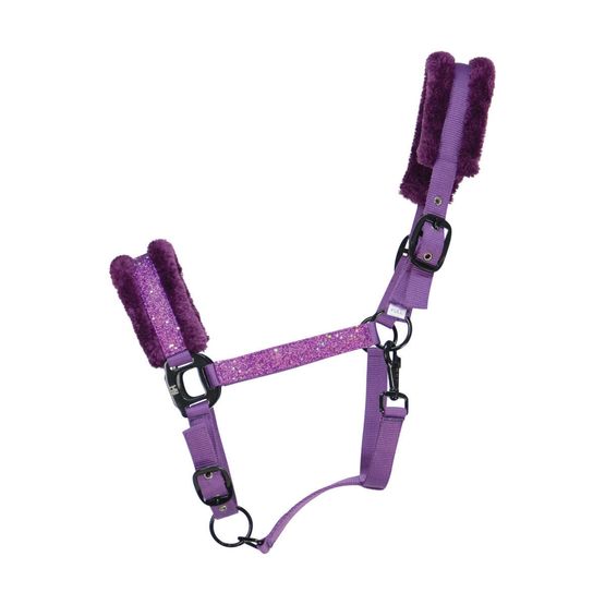 Hy Dazzle Head Collar - Purple Sparkle