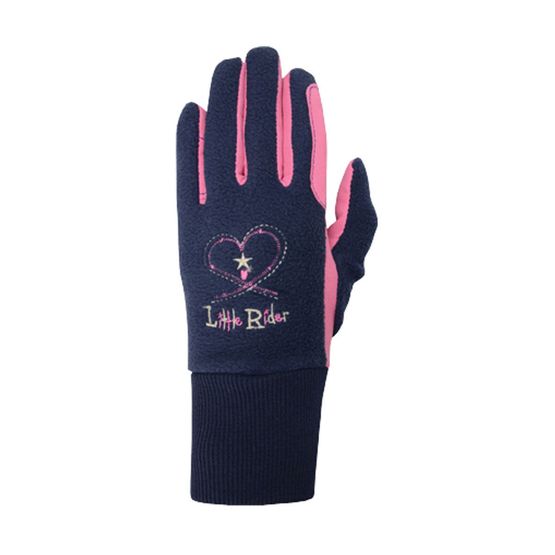 Riding Star Rapture Children's Winter Gloves Rose/Navy