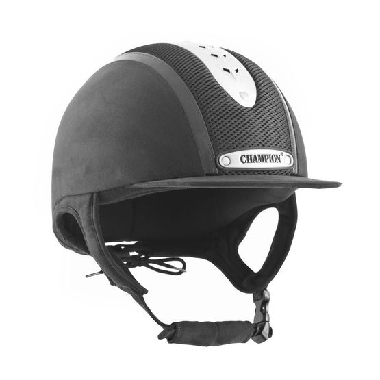 Champion Evolution Puissance Riding Hat - Black