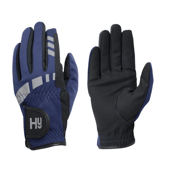 Hy5 Extreme Reflective Softshell Gloves - Navy