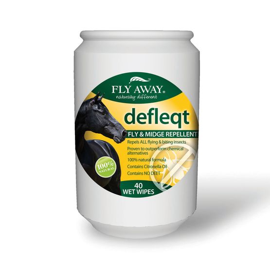 Fly Away Defleqt Fly &amp; Midge Repellent - Wet Wipes