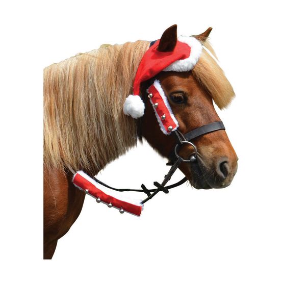 Hy Christmas Santa Horse Hat - Red/White - One Size