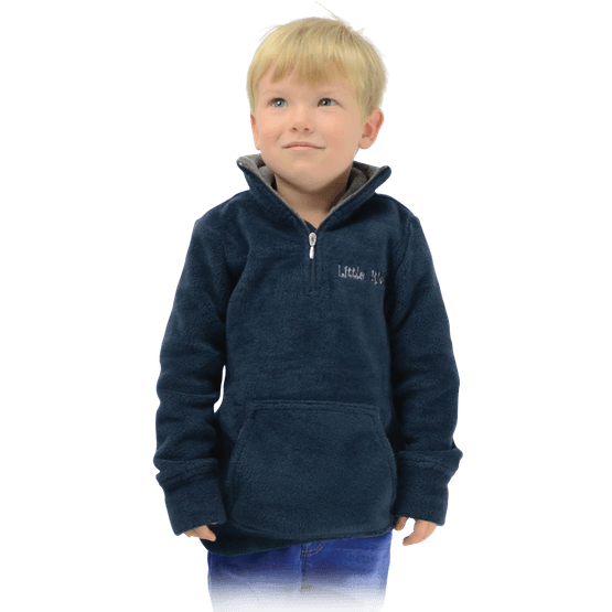 Nina Soft Fleece by Little Rider - Navy/Charcoal Grey
