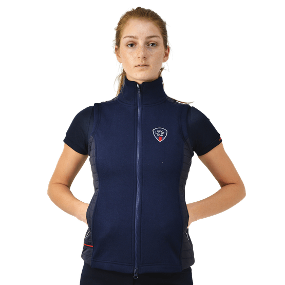 HyRIDER Signature Gilet - Marine Blue/Red