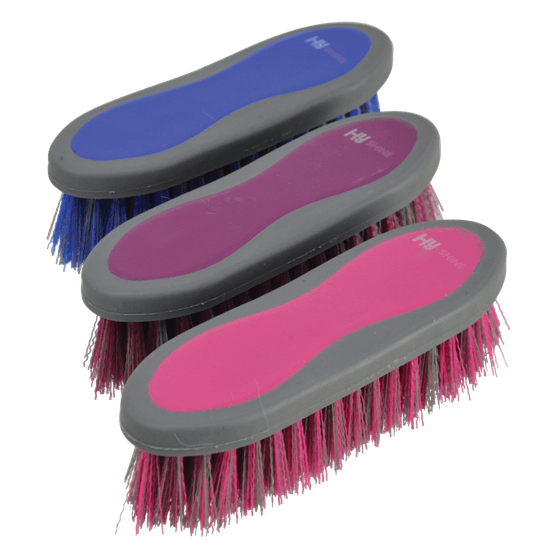 HySHINE Active Groom Dandy Brush - 20.5 x 6.2cm
