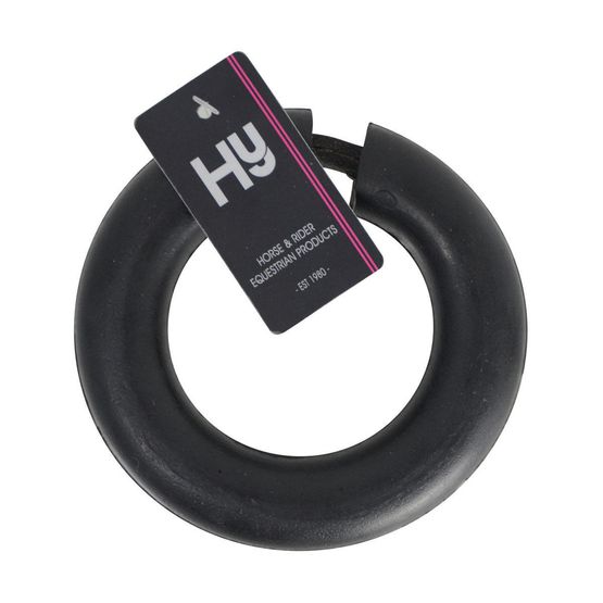 Hy Fetlock Ring with Leather Strap - Black - One Size