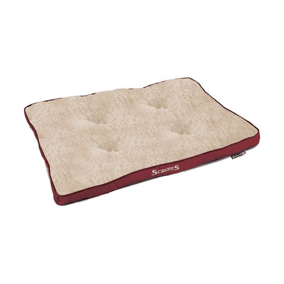 Scruffs Cosy Mattress - Burgundy Red - One Size