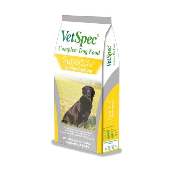 VetSpec Complete SuperLite Senior Dog Food (Chicken, Veg &amp; Herbs)