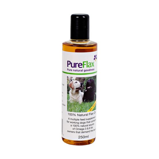 PureFlax Linseed Oil for Dogs - 250ml
