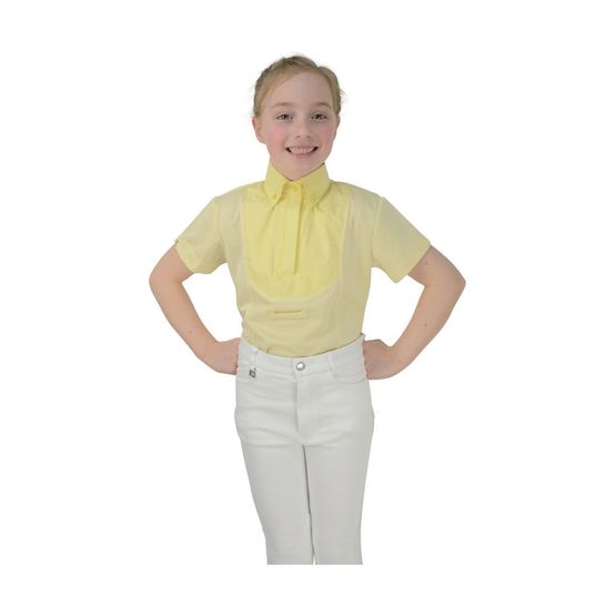HyFASHION Children's Tilbury Short Sleeved Tie Shirt - Yellow