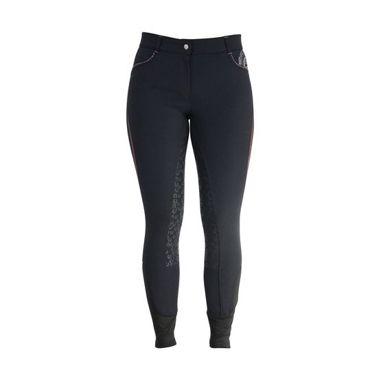 HyFASHION Eliza Ladies Breeches - Charcoal/Rose Gold