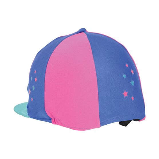 Hy Zeddy Three Tone Lycra Hat Silk - One Size