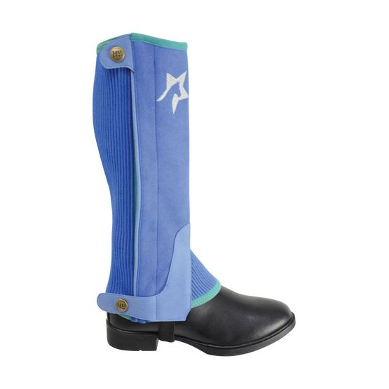 HyLAND Children's Zeddy Three Tone Amara Chaps - Cobalt Blue/Petrol Blue/Turquoise