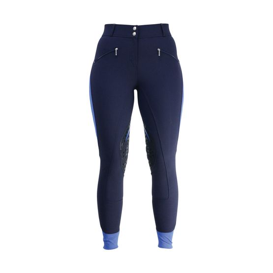 Hy Sport Active Ladies Breeches - Navy/Regal Blue
