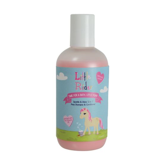 Little Rider Sparkle &amp; Shine ‘2 in 1’ Pony Shampoo &amp; Conditioner - 250ml