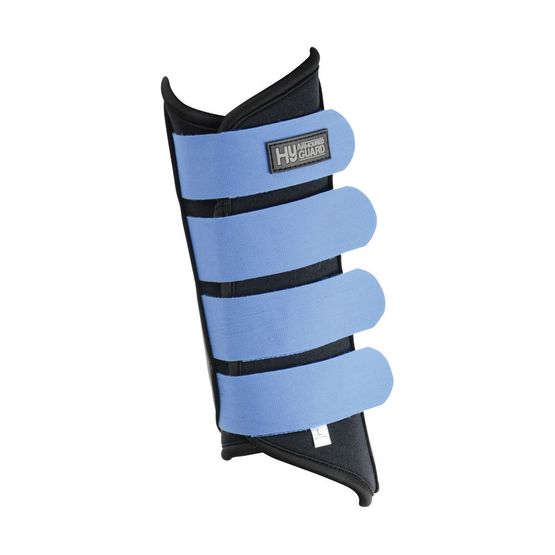 Hy Armoured Guard Neoprene Brushing Boots - Black/Palace Blue