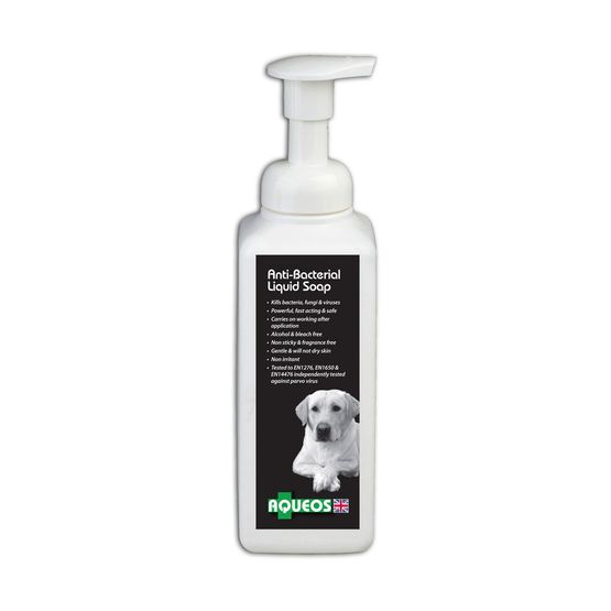 Aqueos Anti-Bacterial Canine Liquid Soap - 600ml