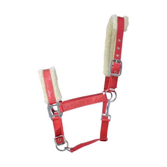 Hy Christmas Santa Head Collar - Red Sparkle