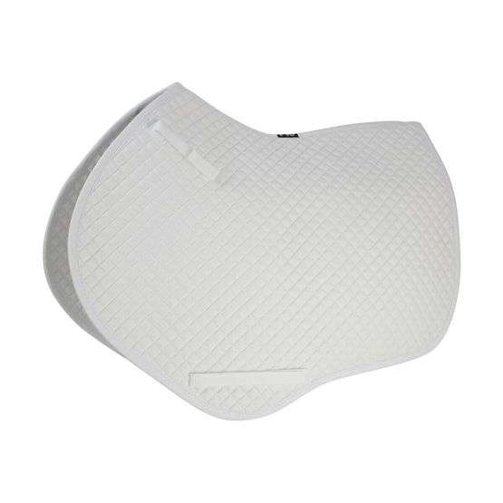 HyWITHER Competition Close Contact Saddle Pad - White - Cob/Full