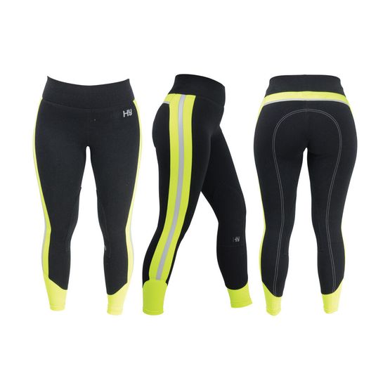 HyVIZ Reflector Ladies Breeches - Yellow/Black