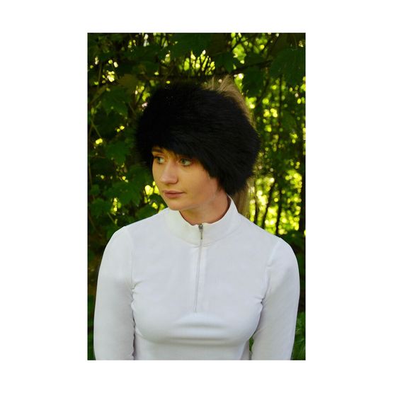 HyFASHION Idaho Fleece Lined Faux Fur Headband - One Size