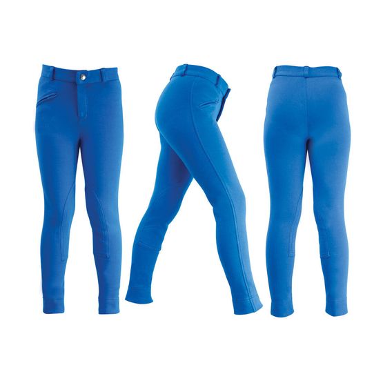 HyPERFORMANCE Winterton Children's Jodhpurs - Royal Blue
