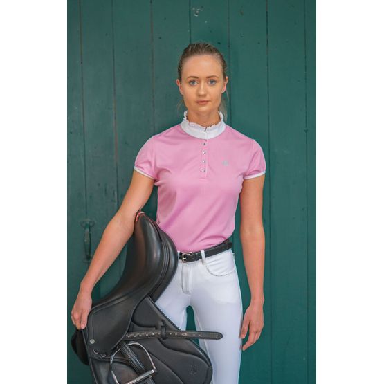 HyFASHION Alexandra Show Shirt - Tickle Me Pink