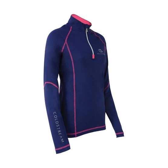 Coldstream Lennel Base Layer - Navy/Raspberry Sorbet