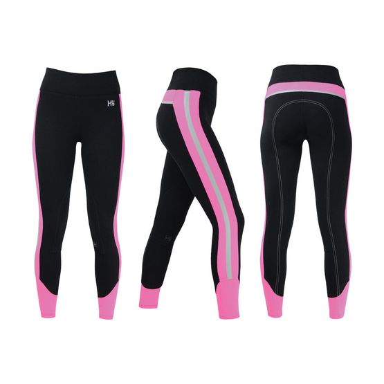 HyVIZ Reflector Ladies Breeches - Pink/Black