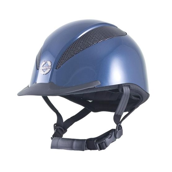 Champion Air-Tech Classic Riding Hat - Metallic Navy