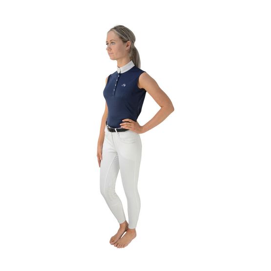 HyFASHION Sophia Sleeveless Show Shirt - Monaco Navy