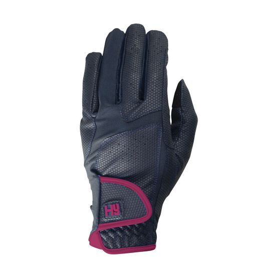Hy5 Sport Active Riding Gloves - Navy/Port Royal