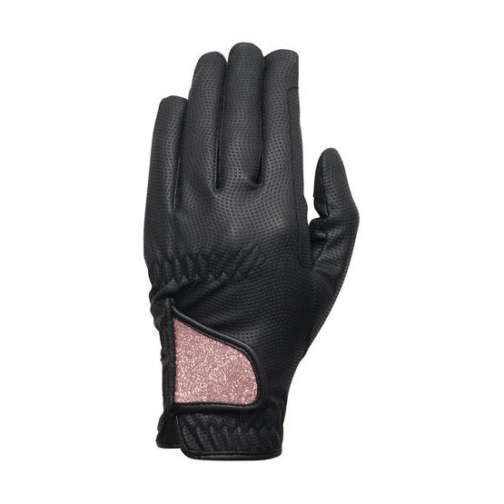 Hy5 Roka Advanced Riding Gloves - Black/Rose Gold