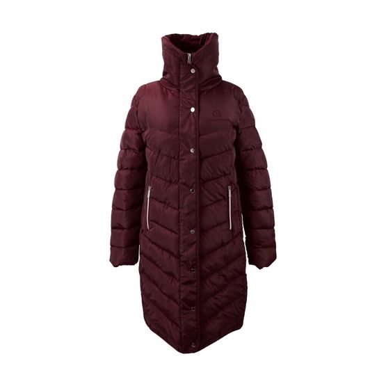 Coldstream Kimmerston Long Quilted Coat - Windsor Wine