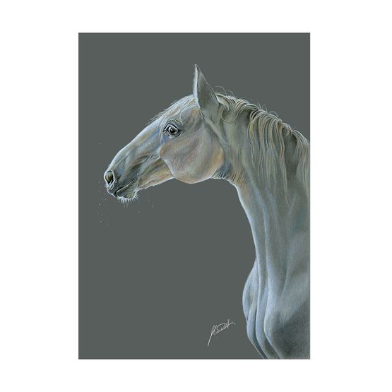 Deckled Edge Eureka! A3 Print - The Grey