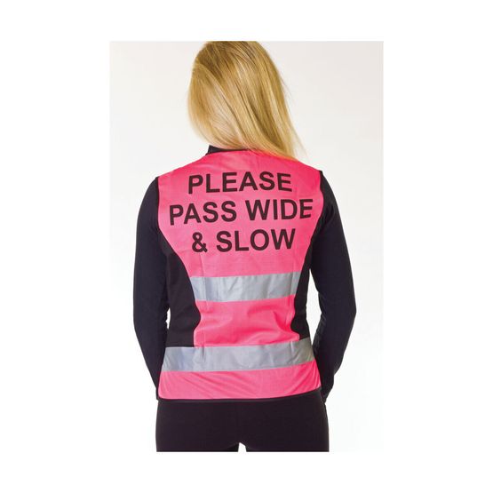 HyVIZ Please Pass Wide &amp; Slow Pink/Black Waistcoat