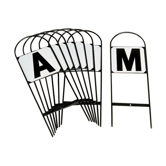 STUBBS Dressage Markers Set Of 12 Letters (S66M) - 1 x Unit