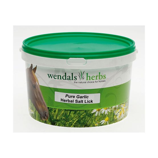 Wendals Pure Garlic Salt Lick - 3.5kg