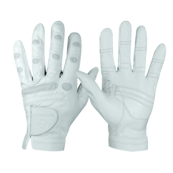 Bionic ShowGrip Equestrian Gloves - White