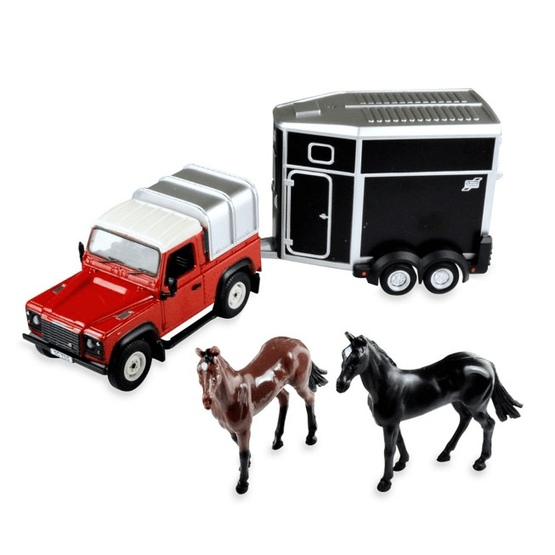 Britains Land Rover &amp; Horse Replica Toy Set